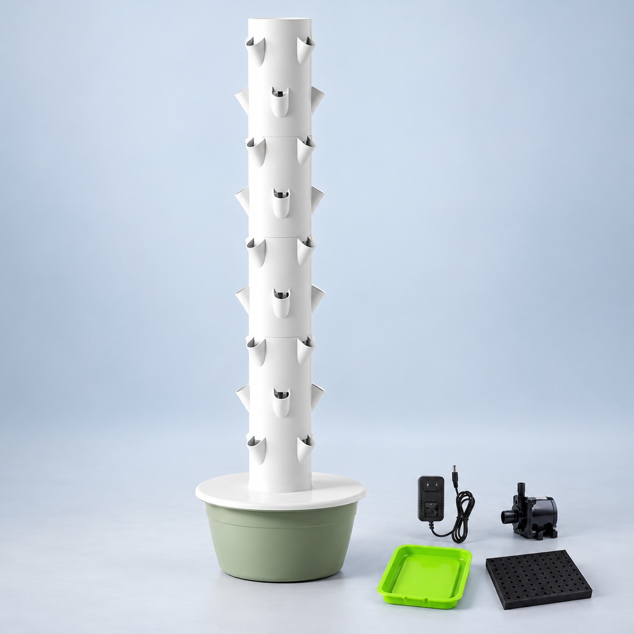 9 Layer 36 Hole Space Tree Hyd - Hydroponic Tower recension och pris
