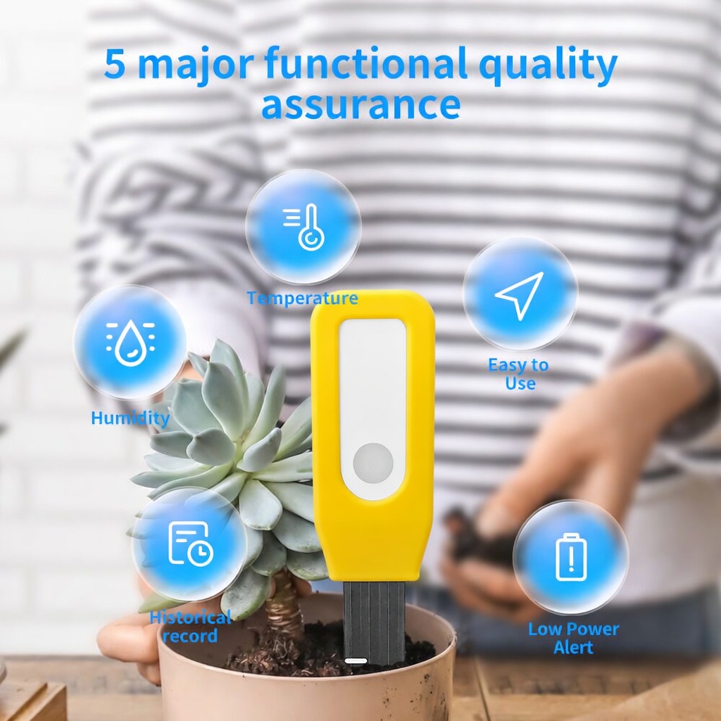 WiFi Soil Monitor Tuya Smart T - Garden Camera recension och pris