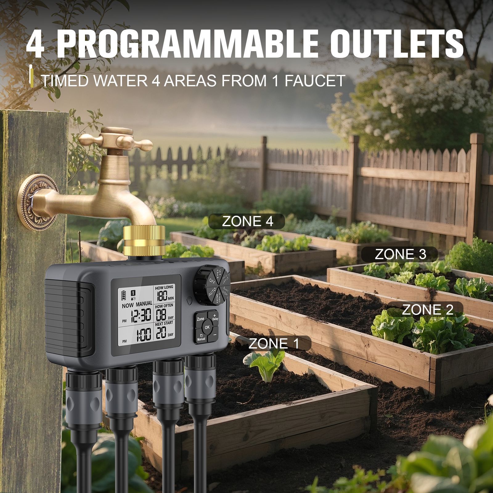 New outdoor intelligent sub-co - Automatic Watering recension och pris