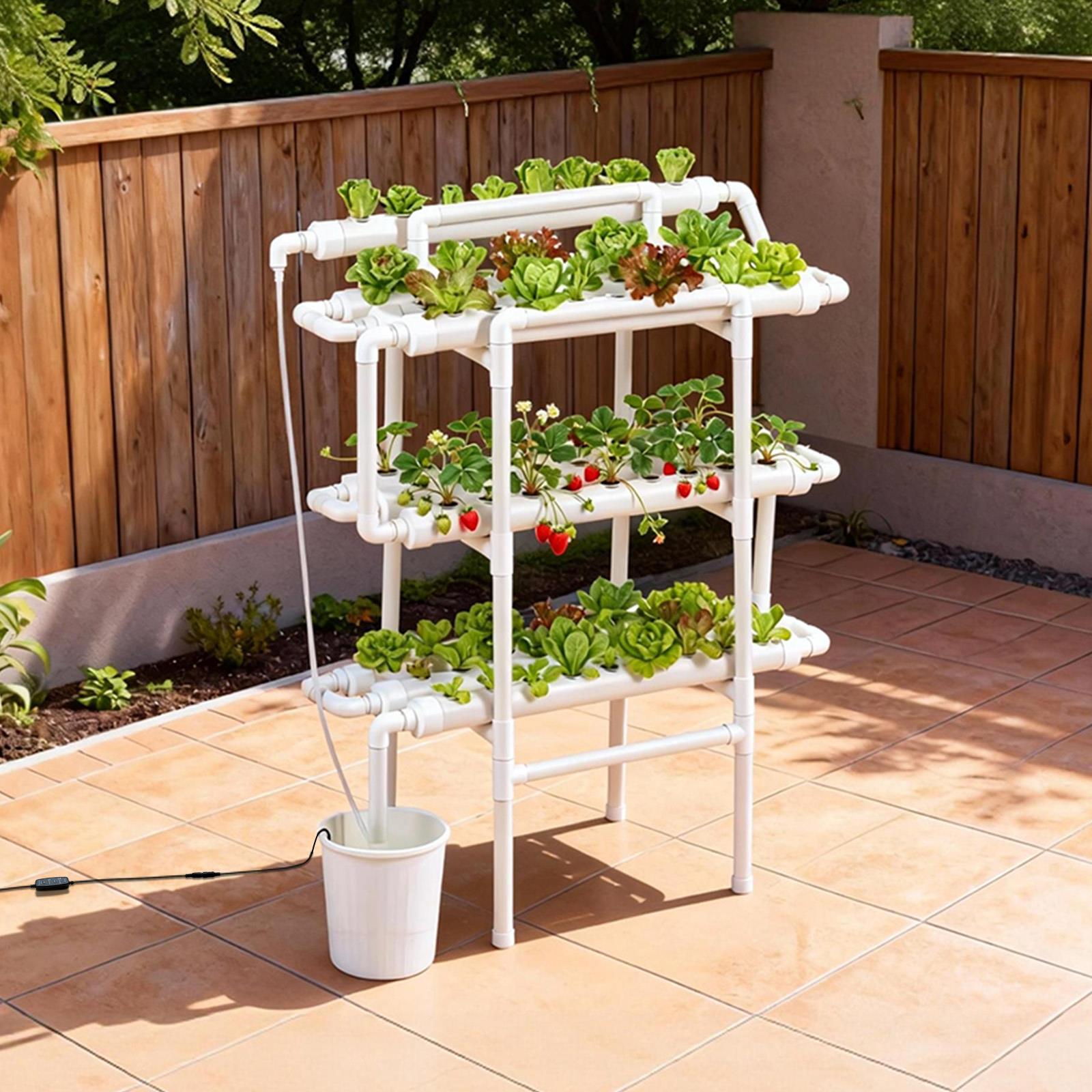 3 Tier 90 Sites Hydroponic Gro - Indoor Garden Kit recension och pris