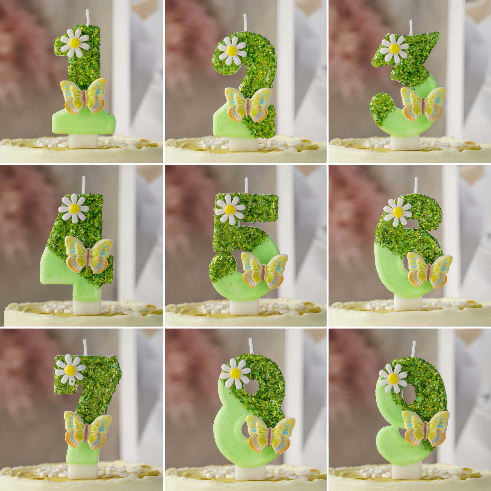 New 0-9 Number Birthday Candle - Garden Camera recension och pris