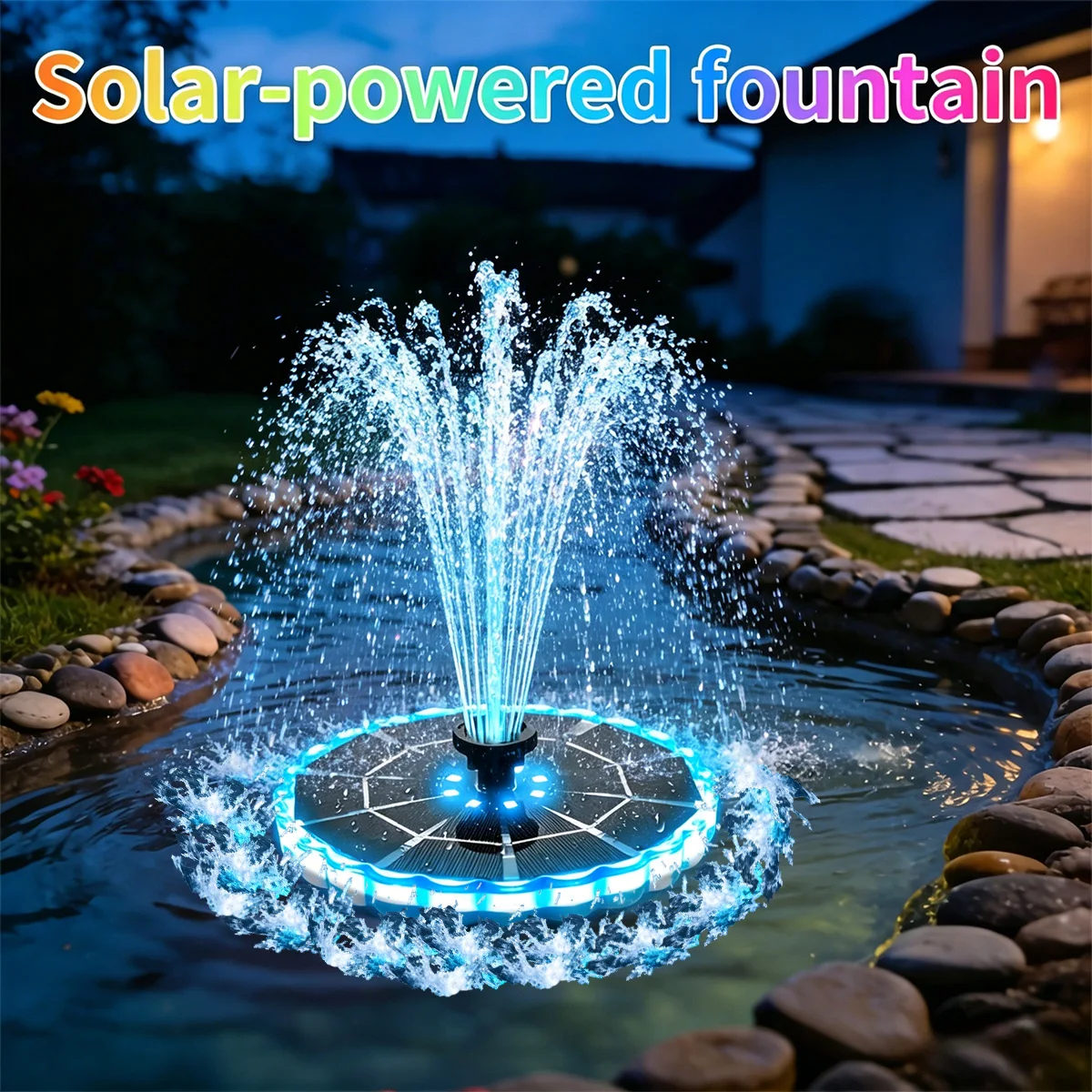 3.5W Outdoor Solar Fountain fo - Indoor Garden Kit recension och pris