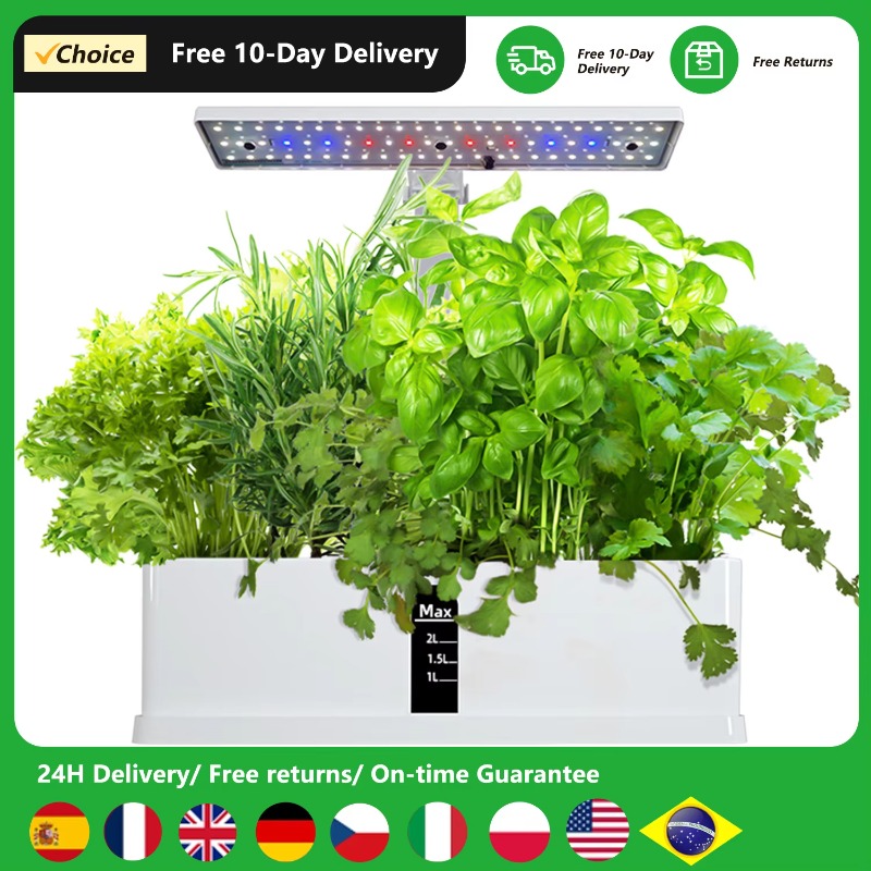 9 Pods Smart Hydroponics Growi - Hydroponic Grow Pod recension och pris