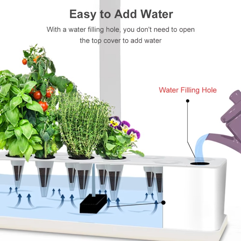 9 Pods Smart Hydroponics Growi - Hydroponic Grow Pod recension och pris