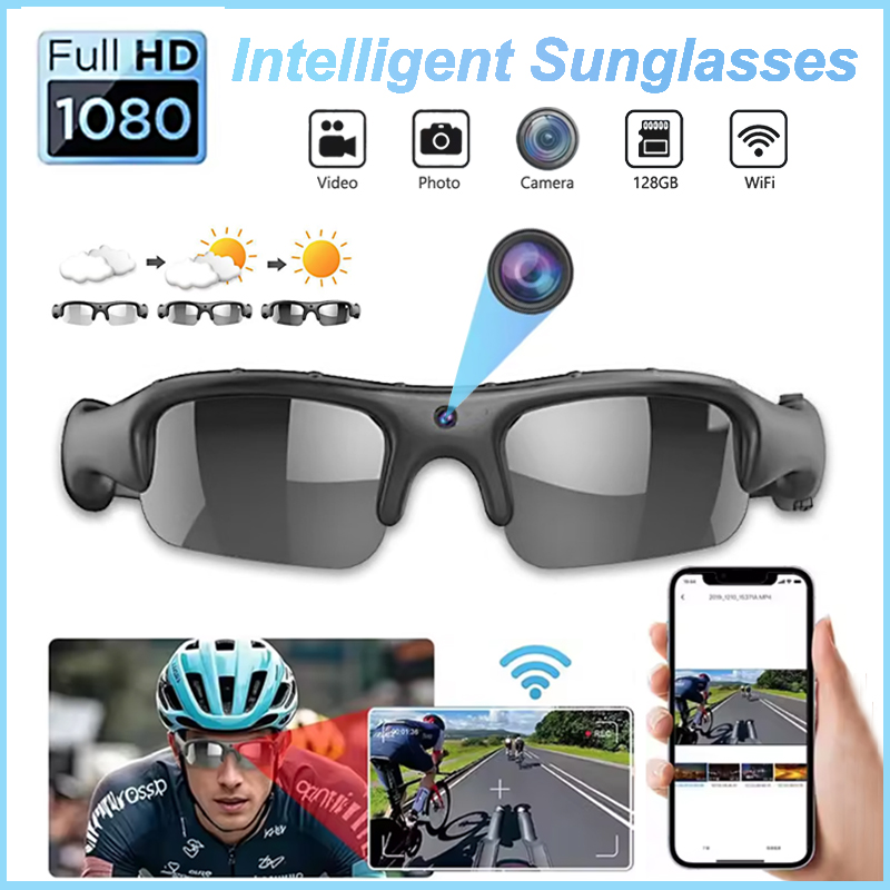 Smart Glasses WIFI 1080P Camer - Garden Camera recension och pris