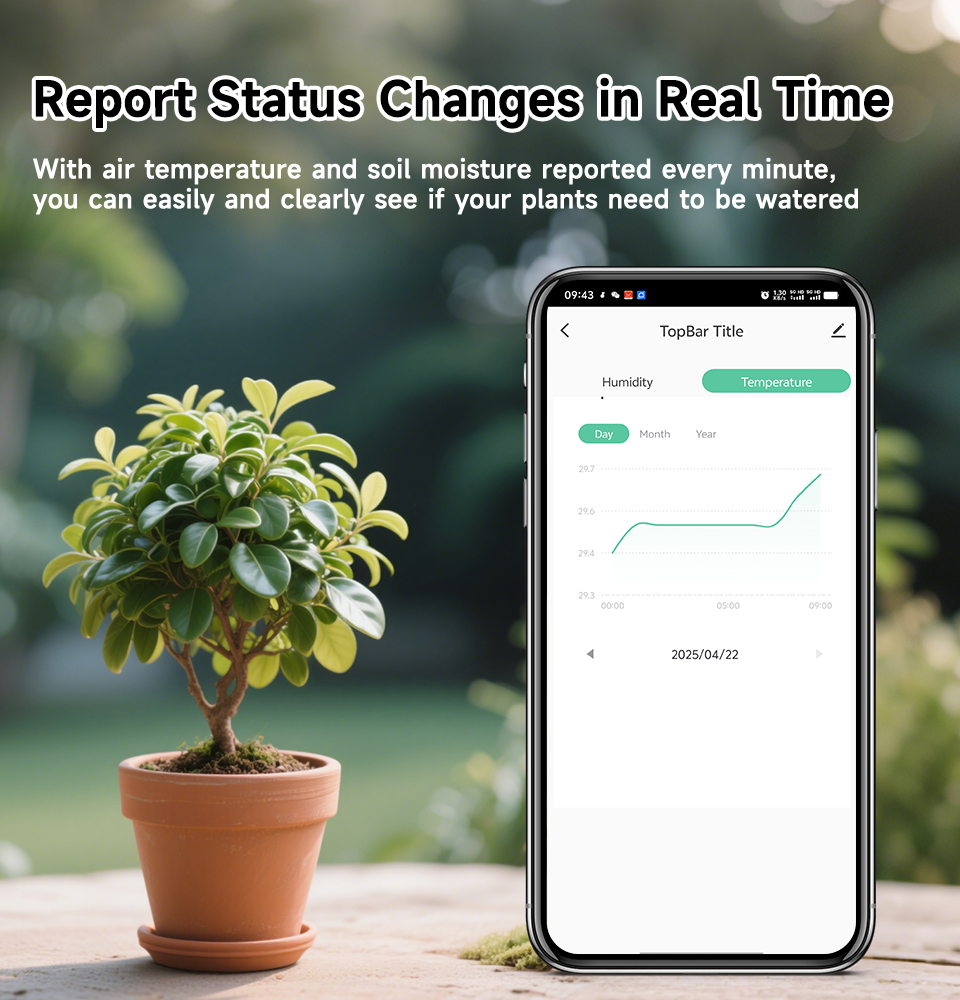 Tuya Smart WiFi Soil Tester Te - Plant Sensor recension och pris