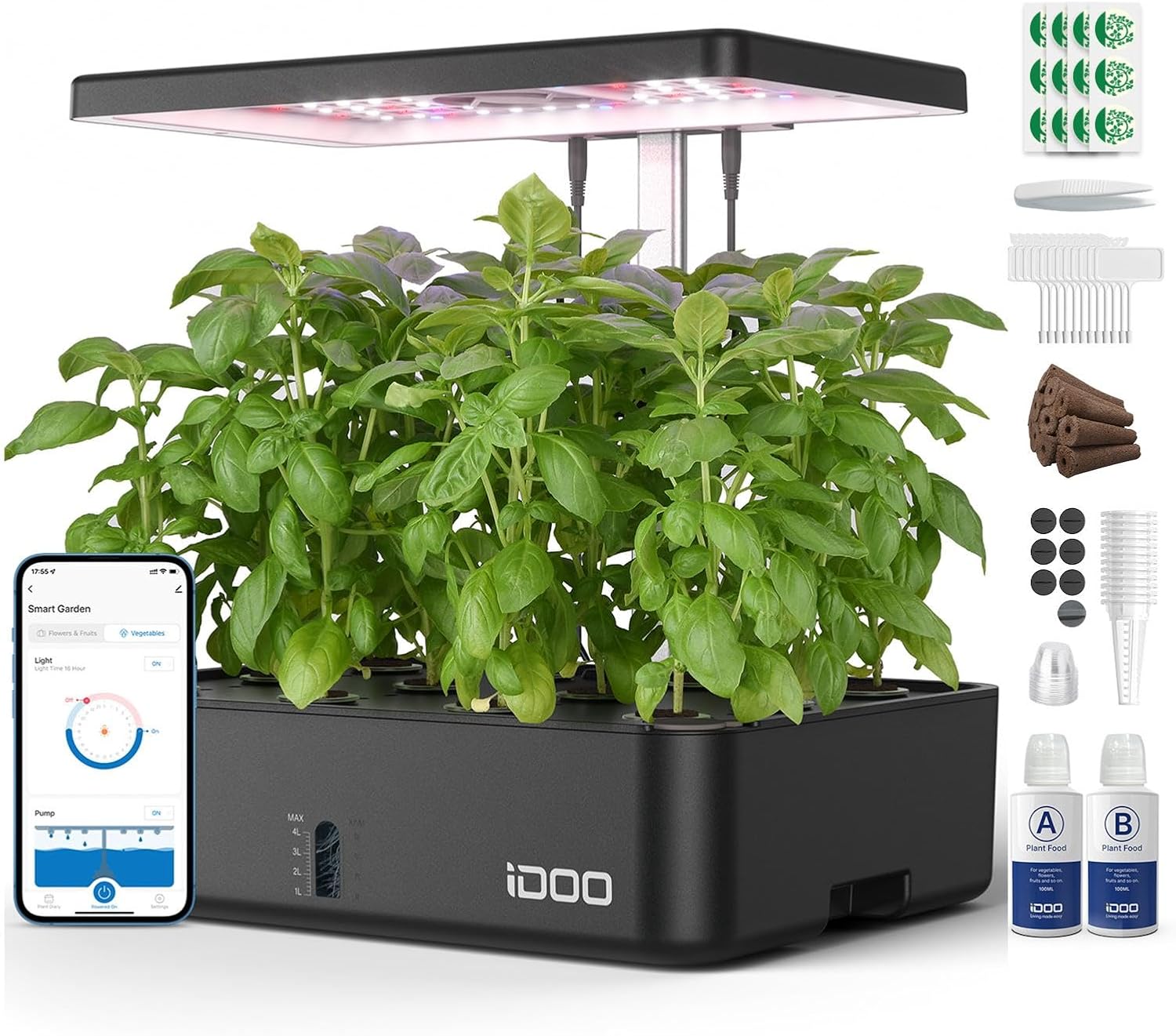 12 Pods WiFi Hydroponics Growi - Hydroponic Grow Pod recension och pris
