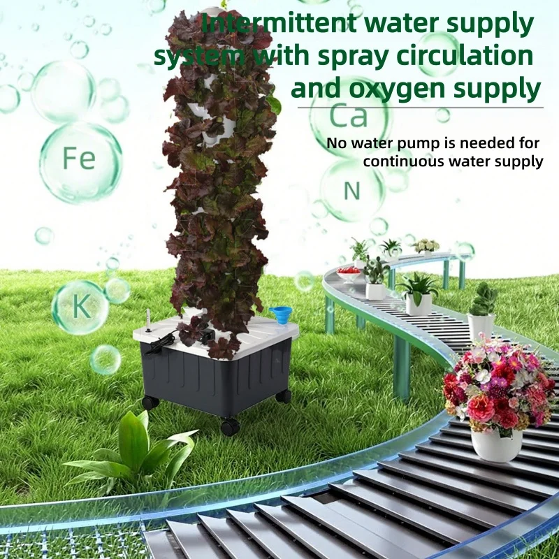 Hydroponic Planting Tower Inte - Hydroponic Tower recension och pris